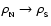 $\rho_{\rm _N} \to
\rho_{\rm _S}$