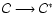 ${\cal C}\longrightarrow {\cal C}^*$