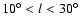 $10^\circ<l<30^\circ$
