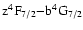 ${\rm z^4F_{7/2}{-}b^4G_{7/2}}$