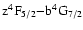 ${\rm z^4F_{5/2}{-}b^4G_{7/2}}$