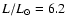 $L/L_{\odot}=6.2$