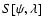 $S[\psi,\lambda]$