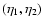 $(\eta_1,\eta_2)$