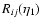 $R_{ij}(\eta_1)$