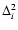 $\Delta ^2_i$