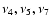 $\nu_4,\nu_5,\nu_7$