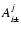 $A^j_{i\pm }$