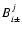 $B^j_{i\pm }$