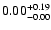 $\rm0.00_{-0.00}^{+0.19}$