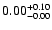 $\rm0.00_{-0.00}^{+0.10}$