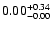 $\rm0.00_{-0.00}^{+0.34}$