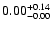 $\rm0.00_{-0.00}^{+0.14}$