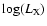 $\log(L_{\rm X})$