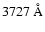 $3727~\AA$