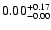 $\rm0.00_{-0.00}^{+0.17}$