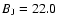 $B_{\rm {J}}=22.0$