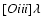 $[O {\sc iii}]\lambda$