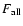$F_{\rm all}$