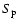$S_{\rm p}$