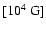 $[\rm 10^4~G]$