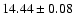 $14.44\pm0.08$