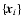 $\{{\textbf{\em x}}_{i}\}$