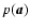 $p({\textbf{\em a}})$
