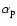 $\alpha _{\rm p}$