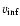 $v_{\rm inf}$