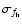 $\sigma_{f_{\rm h}}$