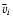 $\bar{v}_{i}$