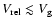 $V_{\rm rel} \lesssim V_{\rm g}$