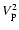 $V_{\rm p}^2$
