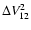 $\Delta V_{12}^2$