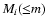 $M_{i}({\leq}m)$
