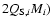 $2Q_{{\rm S},i}M_{i})$