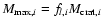 $M_{{\rm max},i} = f_{l,i}M_{{\rm crat},i}$