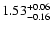 $\rm 1.53^{+ 0.06}_{- 0.16 }$