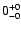 $\rm0^{+ 0}_{- 0 }$