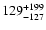 $\rm 129^{+ 199}_{- 127 }$