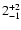 $\rm 2^{+ 2}_{- 1 }$