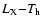 $L_{\rm X}{-}T_{\rm h}$
