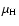 $\mu_{\rm H}$