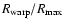 $R_{\rm warp}/R_{\rm max}$