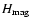 $H_{{\rm mag}}$