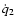 $\dot{q}_2$