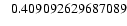 $ \hphantom{-}0.409092629687089 $