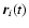 $\vec{r}_i(t)$
