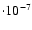 $\cdot 10^{-7}$